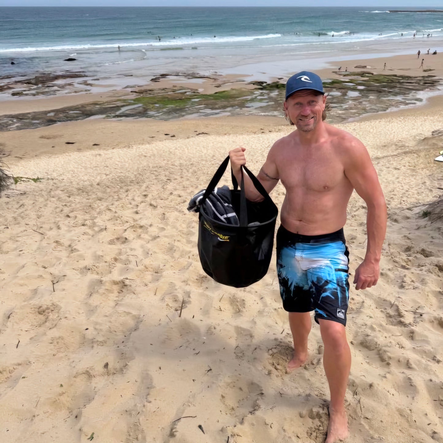 Large 50ltr TIDY TRADIE Work Bin beach bag