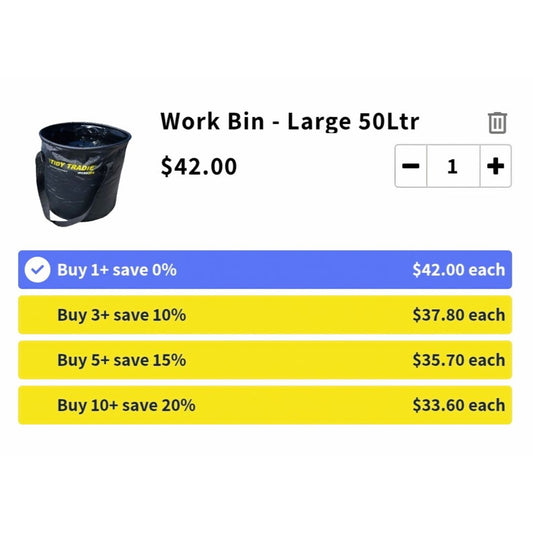 Work Bin - Large 50Ltr
