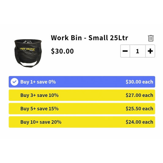 Work Bin - Small 25Ltr