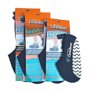 The tidy tradie combo comes with any size cleanboot.