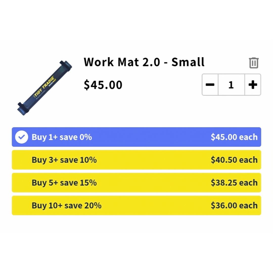 Work Mat 2.0 - Small