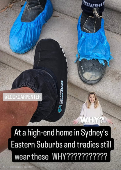 Tidy Tradie work gear on the job.