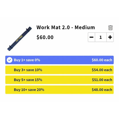 Work Mat 2.0 - Medium