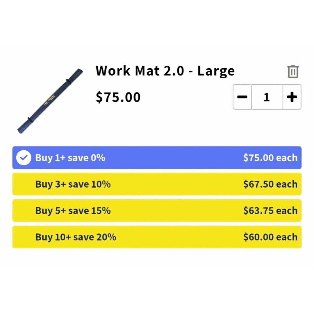 Work Mat 2.0 - Large