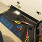Electrician protecting the customers carpet while working over a large tidy tradie work mat 