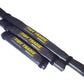 3 sizes of tidy tradie work mats rolled up with valcro straps.